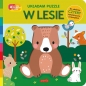 W lesie. Akademia mądrego dziecka. Układam puzzle - Rebecca Weerasekera