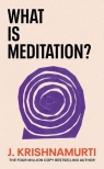What is Meditation? Krishnamurti J.
