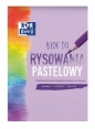 Blok rysunkowy Oxford: A4, 10k - pastelowy