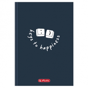 Brulion Herliz A5/96k lina z marginesem, 1 szt