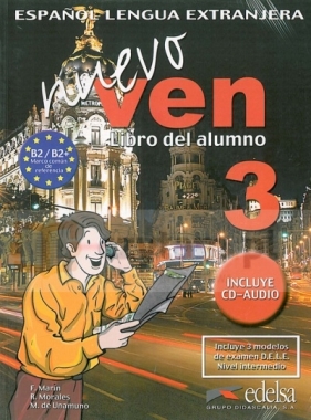Ven Nuevo 3 podręcznik +CD - Francisca Castro, Fernando Marin Arrese, Reyes Morales Galvez, Soledad Rosa Munoz