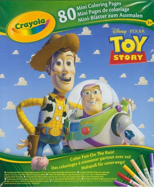 Mini Kolorowanka Crayola Toy Story 