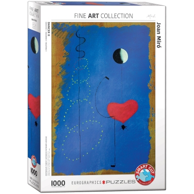 <img src='https://webimage.pl/pics/541/8/d628136608541.jpg' style='height:440px' /> Puzzle 1000 Dancer II by Joan Miro 6000-0854