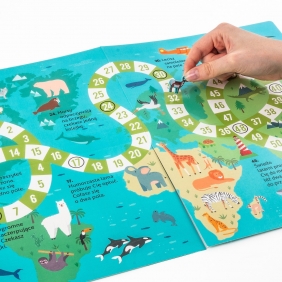 Gdzie oni żyją? Zwierzęta świata + gra (GZZSKA)