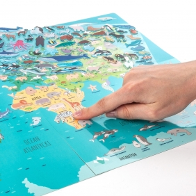 Gdzie oni żyją? Zwierzęta świata + gra (GZZSKA)