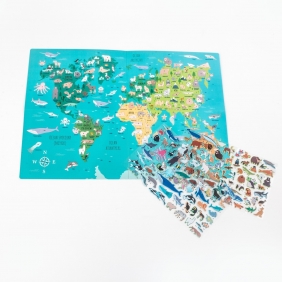 Gdzie oni żyją? Zwierzęta świata + gra (GZZSKA)