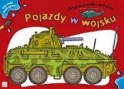 Pojazdy w wojsku. Malowanki wodne