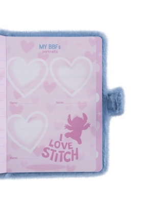 Coolpack, Notes A5/80k. zapięcie Disney Fluffy Stitch - Blue (99541PTR)