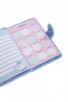 Coolpack, Notes A5/80k. zapięcie Disney Fluffy Stitch - Blue (99541PTR)