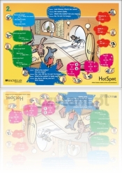 Hot Spot - Cartoon Grammar Charts - Sławomir Kiełbus