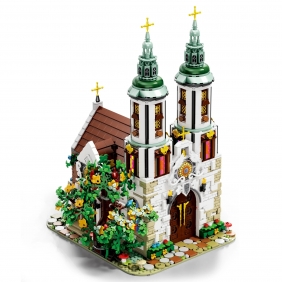 Klocki REOBRIX 66023 Średniowieczny Kościół Św. Andrzeja (3087 elementów)