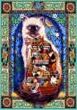 Bluebird Puzzle 1500: Koty (70154)