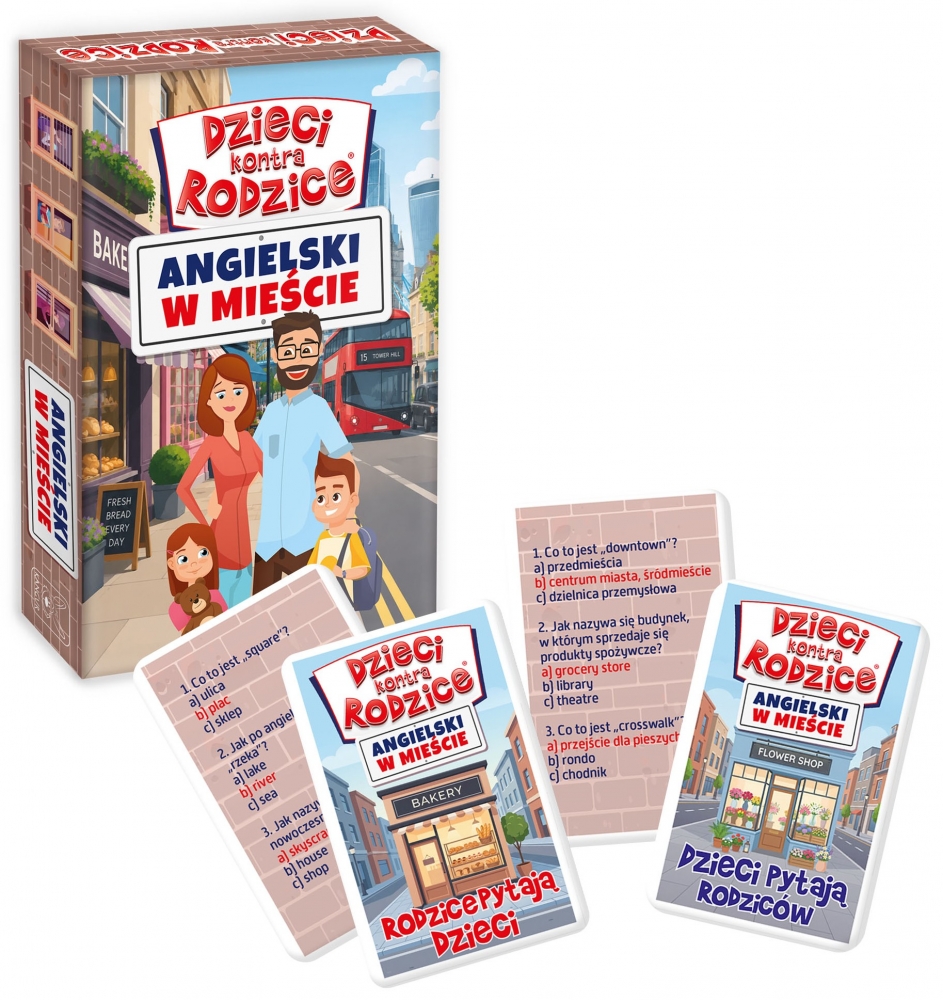 Dzieci kontra Rodzice. Angielski w mieście