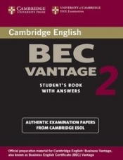 Cambridge BEC Vantage 2 Student's Book with Answers