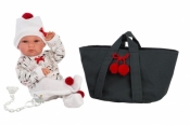 Lalka 63554 bobas Bimba z torbą 35cm