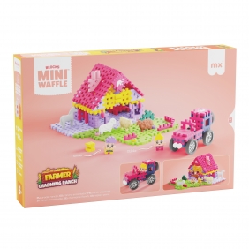 Klocki Waffle mini Farmer - Urocze ranczo, 112 elementów (907542)