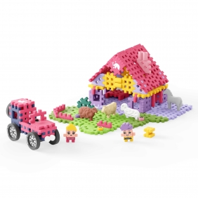 Klocki Waffle mini Farmer - Urocze ranczo, 100 elementów (907542)