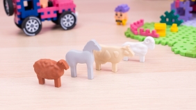 Klocki Waffle mini Farmer - Urocze ranczo, 100 elementów (907542)