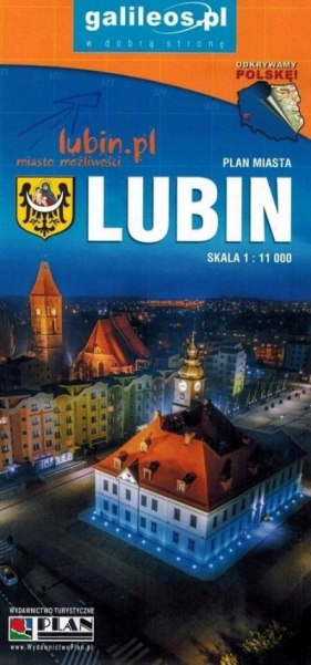 Mapa turystyczna - Lubin, Powiat Lubiński w.2022 - Praca zbiorowa