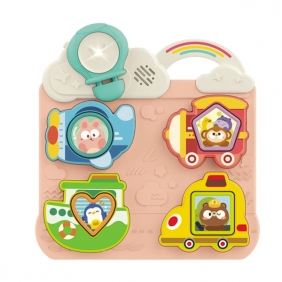 Muzyczny sorter kształtów – Pojazdy, 1 szt. (128542)