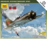 ZVEZDA Soviet WWII Fighter Polikarpo I16 (6254)