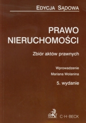 Prawo nieruchomości Edycja sądowa