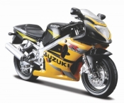 Model Motocykl Suzuki GSX-R600 z podstawką 1/18 (10139300/77354)