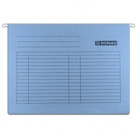 Teczka zawieszkowa Donau A4 niebieska 230g (7410905PL-10) op.5szt.