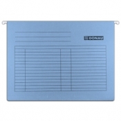 Teczka zawieszkowa Donau A4 niebieska 230g (7410905PL-10) op.5szt.