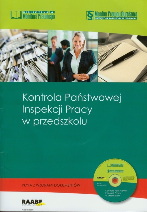 Kontrola Państwowej Inspekcji Pracy w przedszkolu z płytą CD