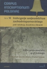 Corpus Inscriptionum Poloniae Tom XI Joachim Zdrenka, Marceli Tureczek