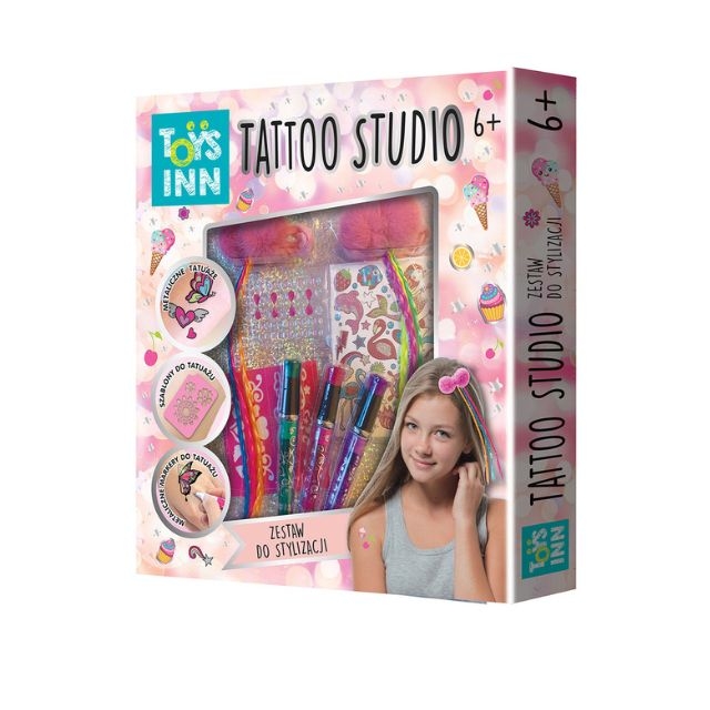 Tattoo Studio - Zestaw z warkoczykami (6543)