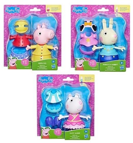 <img src='https://webimage.pl/pics/543/7/d5010996327543.jpg' style='height:440px' /> Świnka Peppa - Przebieranki: przyjaciele Peppy