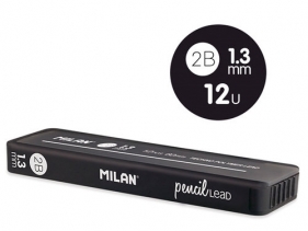 Grafity do ołówka mechanicznego Milan 2B, 1,3 mm (1851071312)