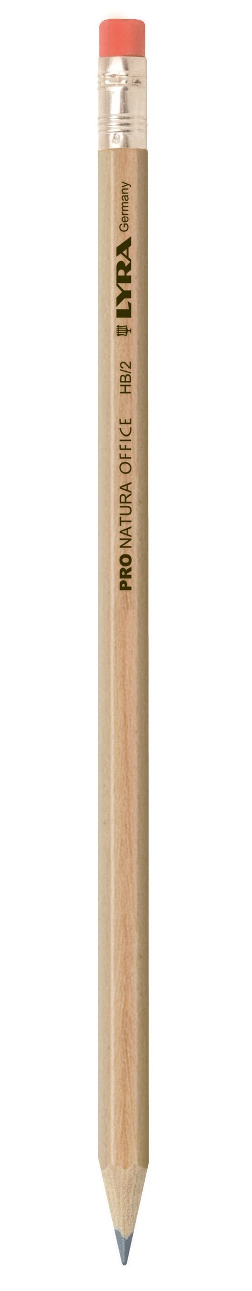 Ołówek Lyra Pro Natura HB z gumką (L1350100 FIL)