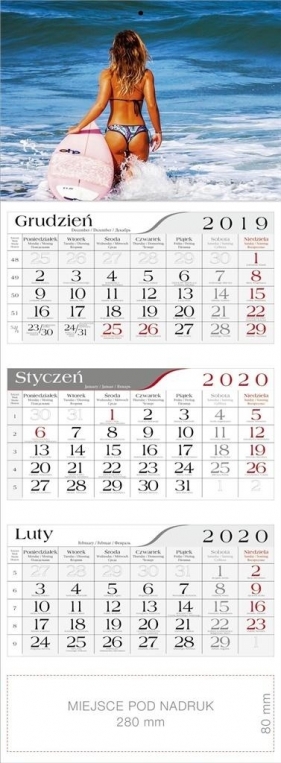 Kalendarz 2020 Trójdzielny Agnieszka CRUX