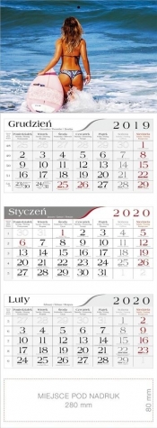 Kalendarz 2020 Trójdzielny Agnieszka CRUX