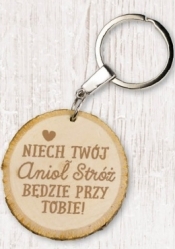 Brelok Ekoart "Niech Twój Anioł będzie przy Tobie"