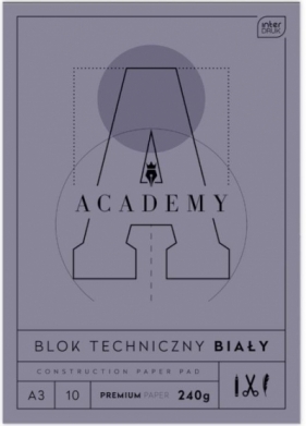 Blok techniczny A3/10K Academy (10szt)