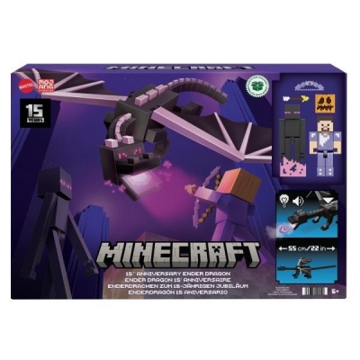 Minecraft Smok Kresu 15 rocznica Zestaw figurek