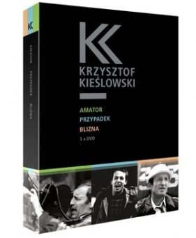 Kieślowski: Amator, Przypadek, Blizna (3 DVD)