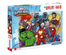 Puzzle Maxi SuperColor 60: Marvel Superhero