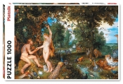 Puzzle 1000: Brueghel i Rubens, Raj i grzech pierworodny (5545)