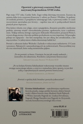 Cesarzowa Piotra. Tom 1 - Kristina Sabaliauskaitė