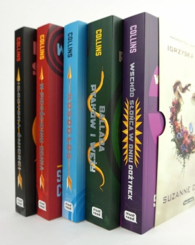 Pakiet: Igrzyska śmierci. Tomy 1-5 - Suzanne Collins