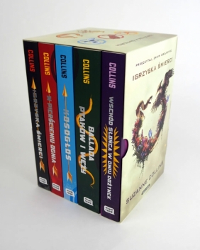 Pakiet: Igrzyska śmierci. Tomy 1-5 - Suzanne Collins