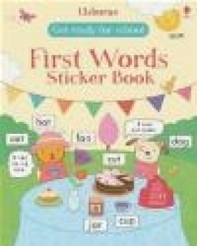 Get Ready for School First Words Sticker Book Hannah Wood