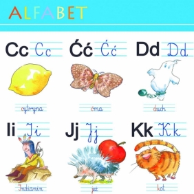 Podkładka edukacyjna - alfabet