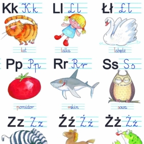 Podkładka edukacyjna - alfabet