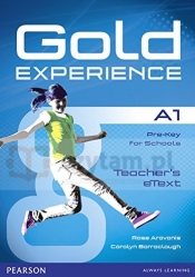 Gold Experience A1 eText TeacherCDR - Carolyn Barraclough